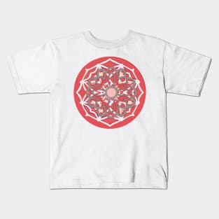 mandala Clamber Paint Kids T-Shirt